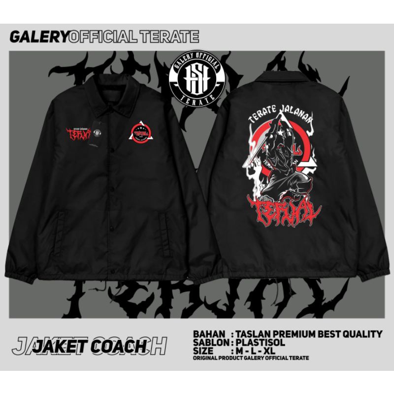 JAKET PRIA - JAKET COACH TERJAL PSHT - JAKET PARASUT PRIA -  JAKET TERATE