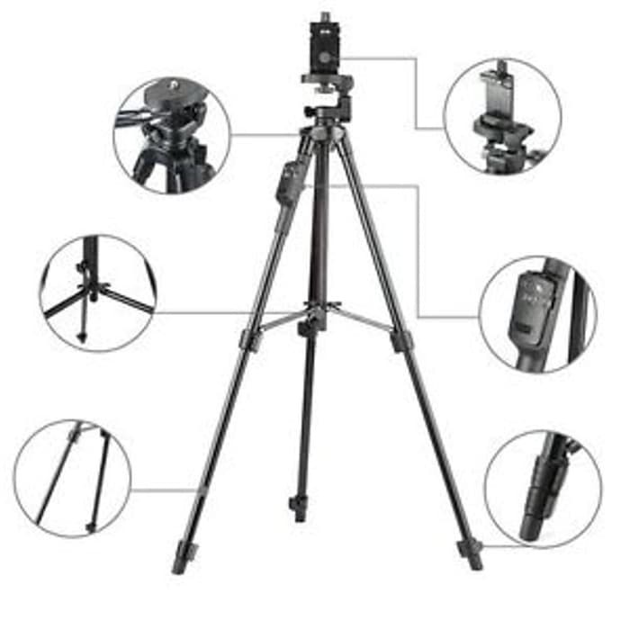 Tripod Yunteng Bluetooth Vct 5208 - Standing Hp  Camera