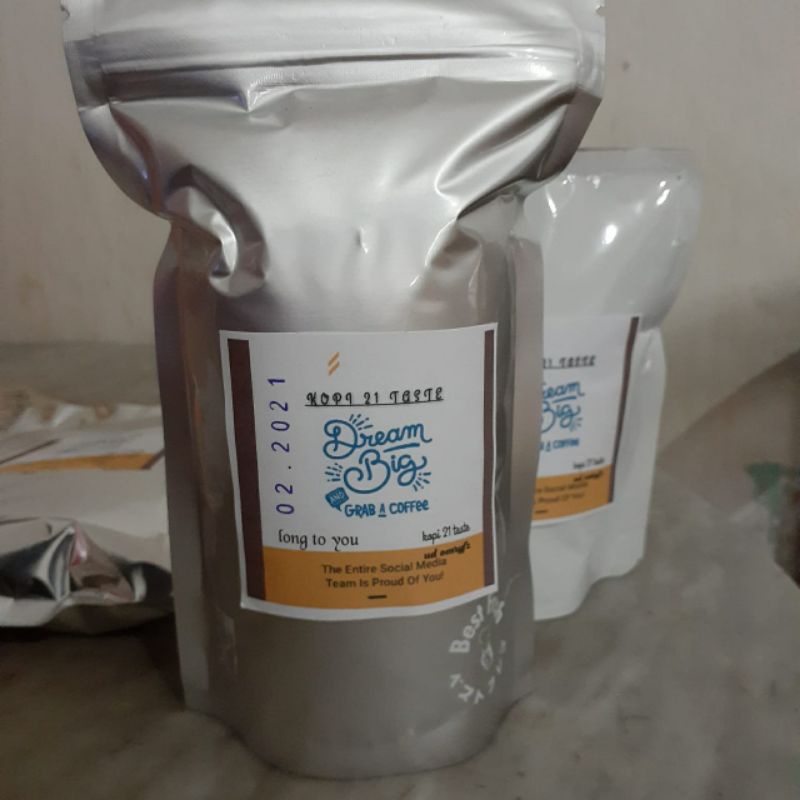 

kopi21 200gr sepaket dengan liquidnya