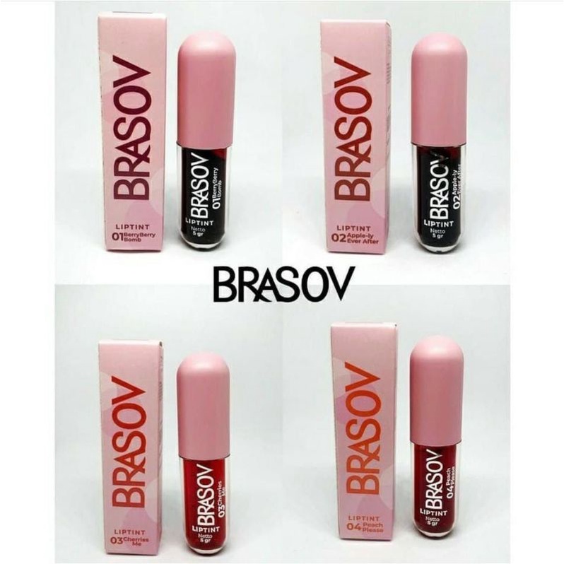 BRASOV LIPTINT 5GR ORIGINAL BPOM - LIP TINT BRASOV ORI