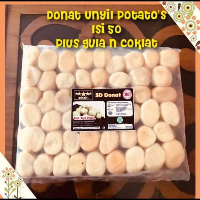 

Donat mini potato's