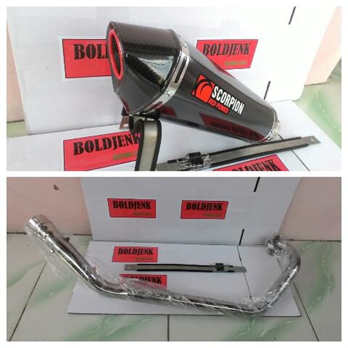 Knalpot SCORPION carbon fullset Cb150/cbr150 dll