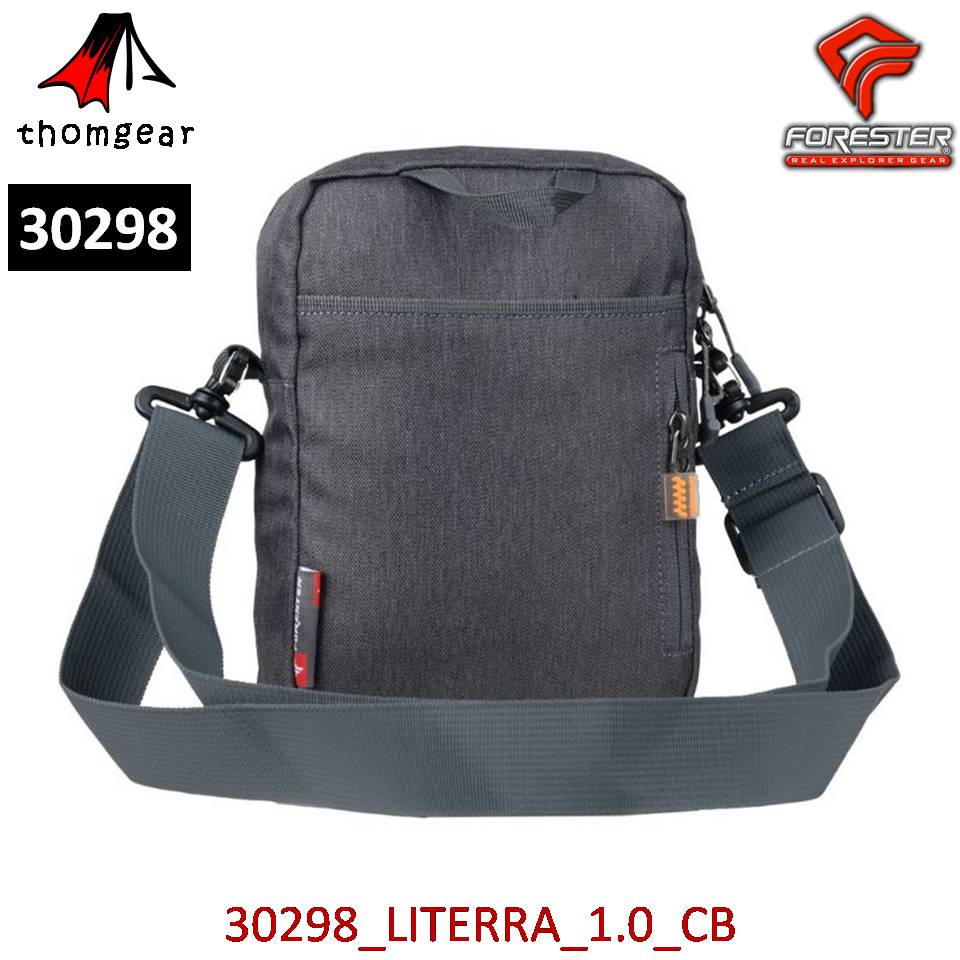 Thomgear Tas Selempang Original Forester 30298 Literra 1.0 Travel Pouch + Cover Bag