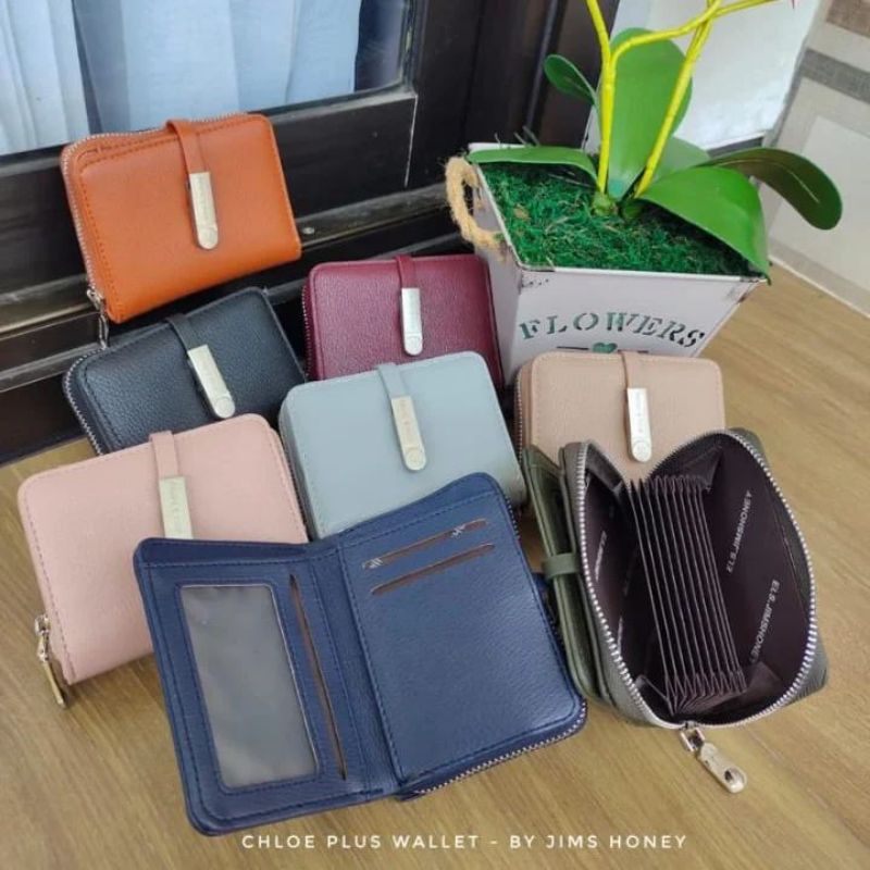 Chloe plus Wallet / Dompet lipat / Dompet Kartu / Dompet Jimshoney