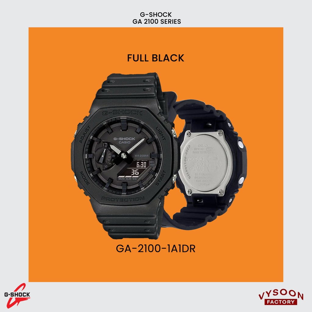 Casio G-Shock GA-2100-1ADR / GA21001ADR / GA-2100 GA-2100 GA2100 Resmi