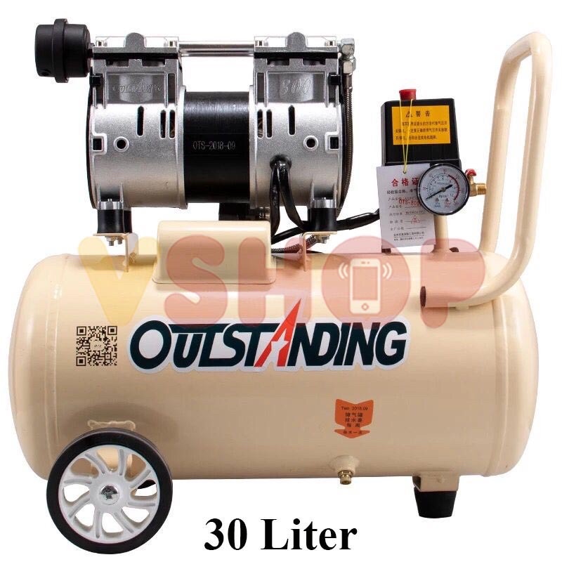 KOMPRESOR UDARA - AIR COMPRESSOR OUTSTANDING OTS-550 SILENT TANPA OLI