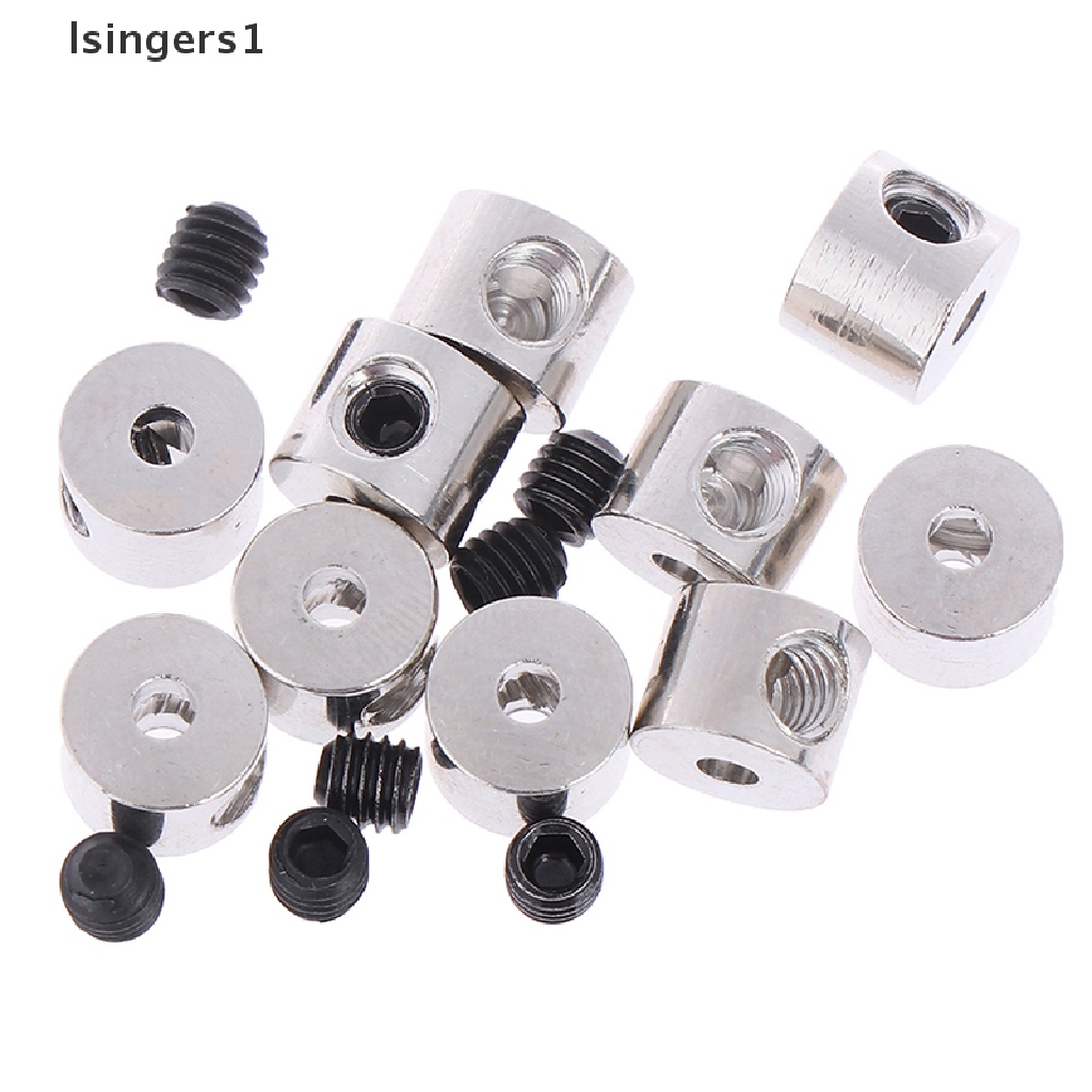 (lsingers1) 10pcs / Set Pin holder Kunci Pas Bahan Kuningan Panjang 7mm
