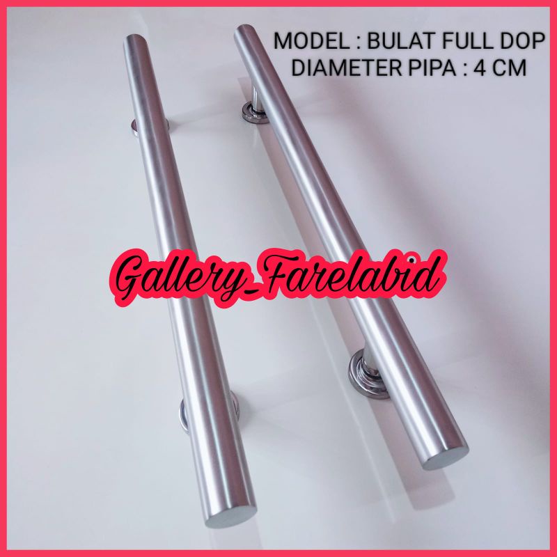 Handle Pintu Rumah 1 Meter Gagang Tarikan Pintu Kupu Tarung 100 Cm Pegangan Pintu Minimalis 80 Cm