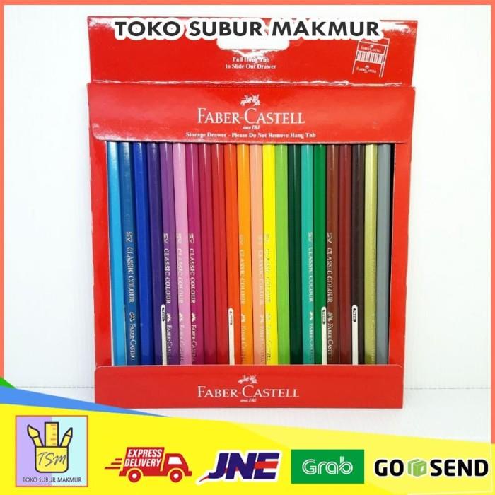 

PENSIL WARNA GAMBAR FABER CASTELL 12 24 CLASSIC WATERCOLOUR UNIK LUCU