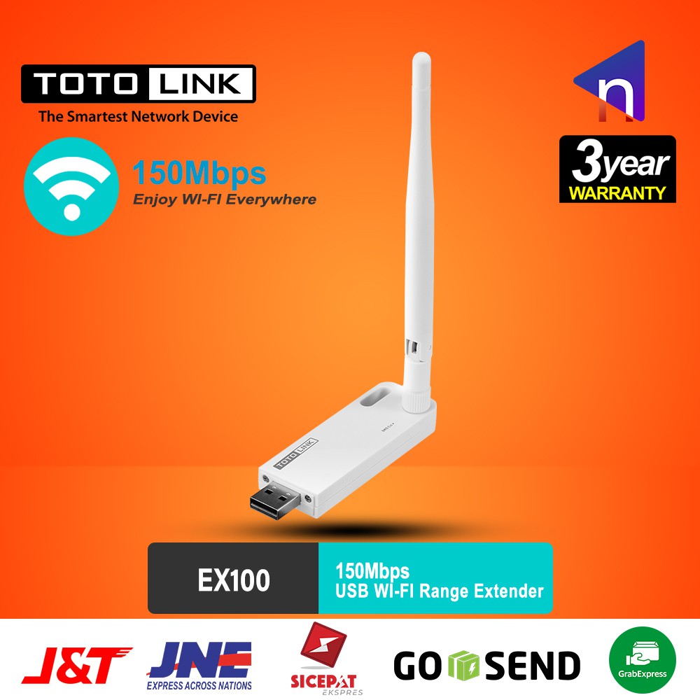 WIFI EXTENDER USB 150Mbps - TOTOLINK EX100