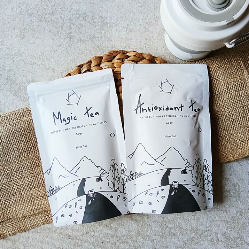 

MAGIC TEA NIMA BALI & ANTIOXIDANT TEA NIMA BALI / TEH REMPAH ALAMI / TISANE