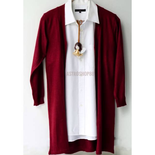 Cardigan merah
