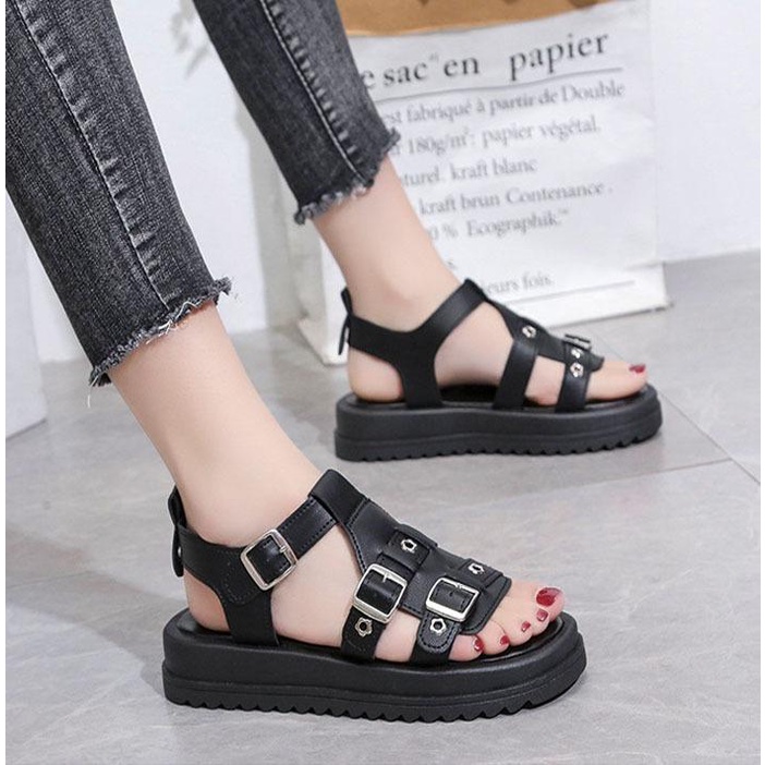 Cafana Sandal Wanita Import Gesper Haira IMP-3040