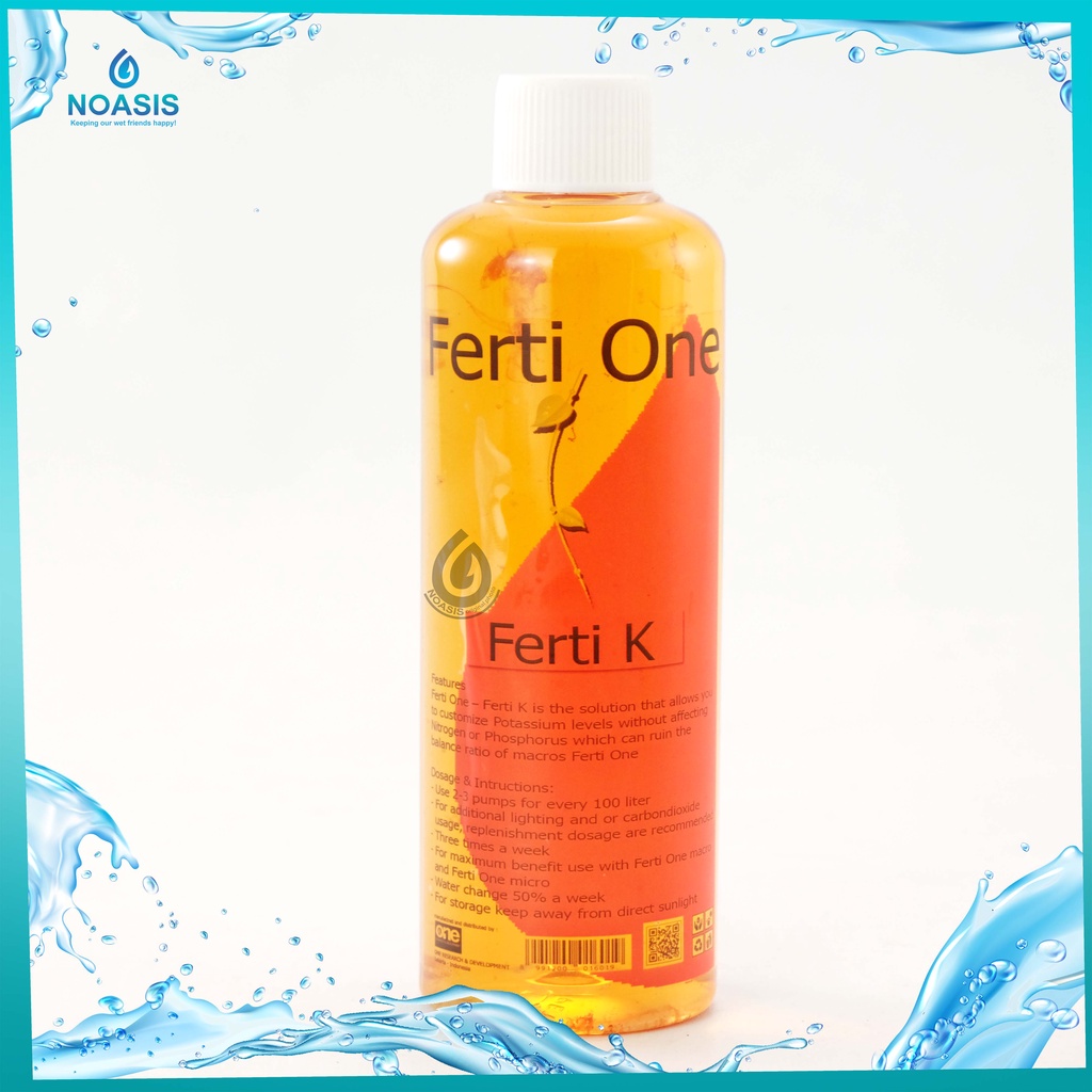 PAKET PUPUK CAIR AQUASCAPE FERTI ONE MICRO,MACRO,FERTI K 250 ML PROMO