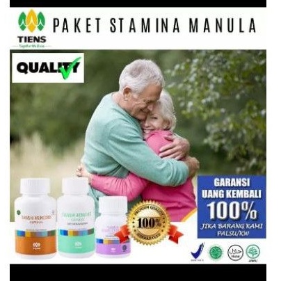Paket Manula Tiens - Suplemen Lansia, Energik Beraktifitas, Vit Tulang

