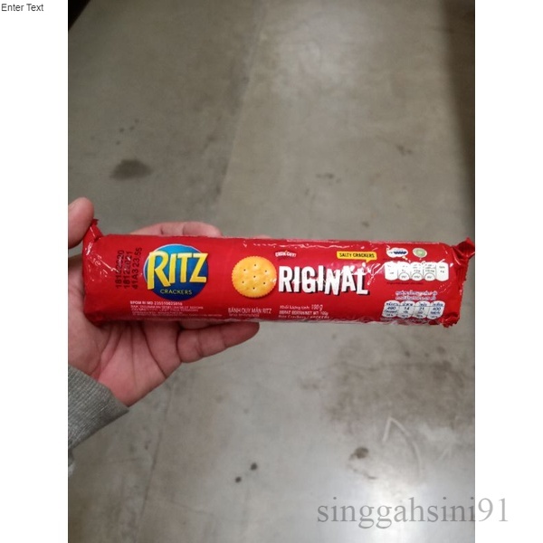 

RITZ CRACKERS 100 GRAM - CEMILAN BISKUIT KREKER GURIH DAN RENYAH SS91