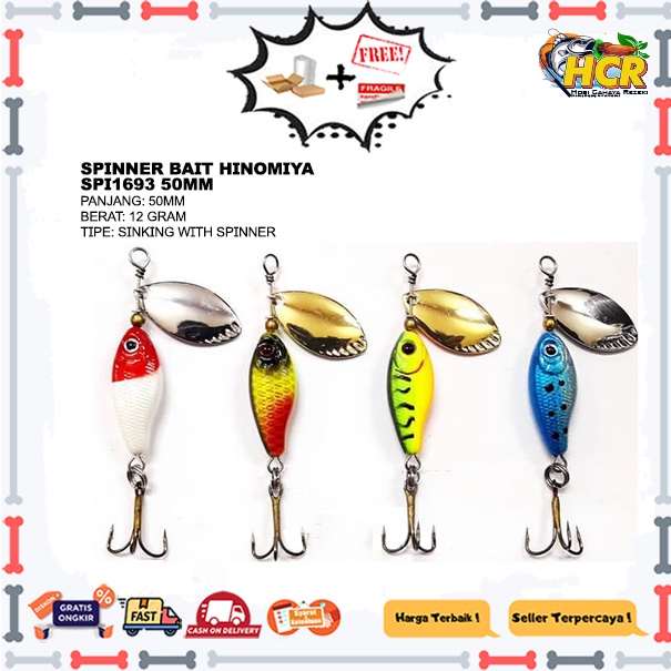 Jual Spinner Bait Hinomiya SPI1693 50mm Shopee Indonesia