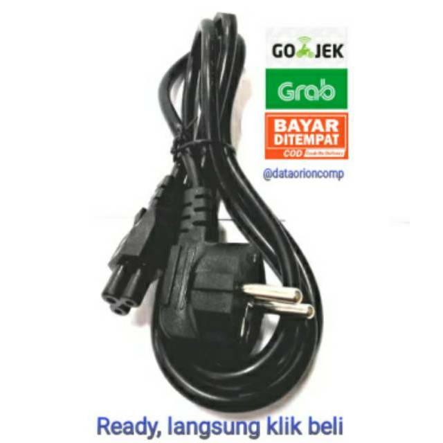 Kabel power adaptor laptop / cable power notebook / charger laptop 3 lobang