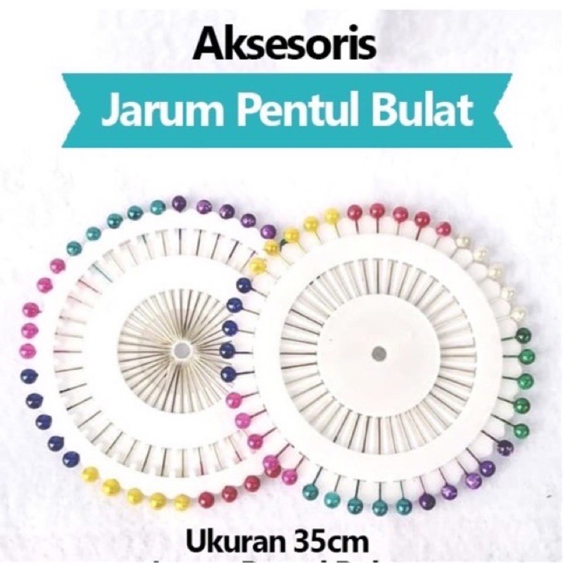 JARUM PENTUL BULAT / JARUM PENTUL HIJAB