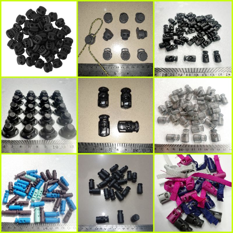 Stopper Cord Lock Stopper Buckle Assecories Garment Jaket Tas Tali Masker Sepatu Paracord Original