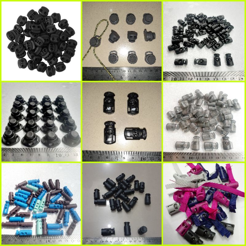 Stopper Cord Lock Stopper Buckle Assecories Garment Jaket Tas Tali Masker Sepatu Paracord Original