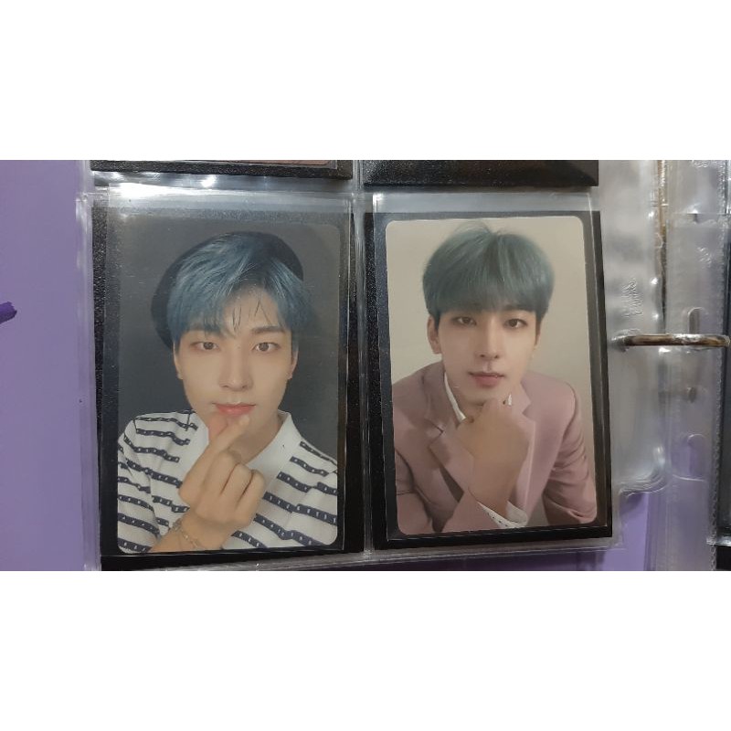 WONWOO SEVENTEEN falling flower flfl photocard