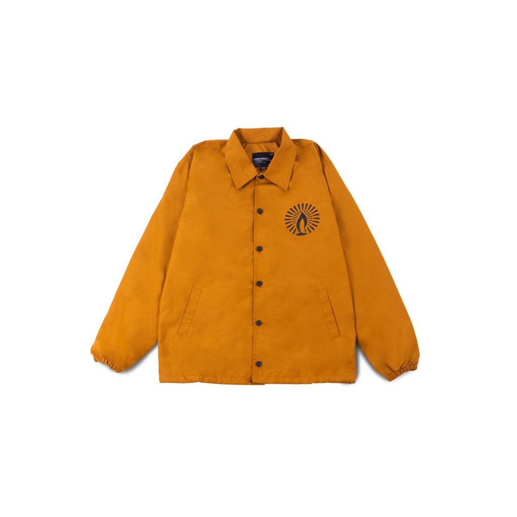 Shining Bright Victor Coach Jacket - Brown