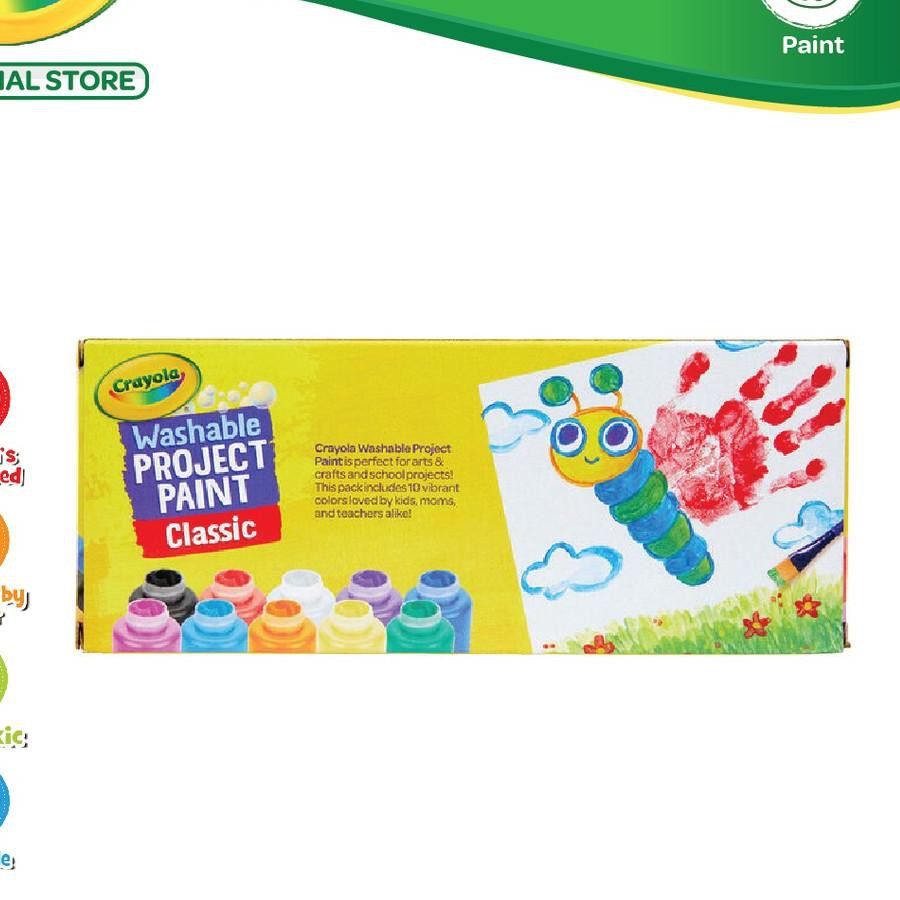 

PROMO 11.11 (szg-597) Crayola Washable Kids Paint - 10 Color