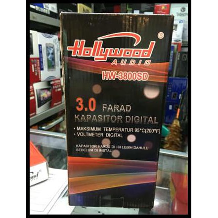 Promo Terbatas Kapasitor Bank 3 Farad Merk Hollywood