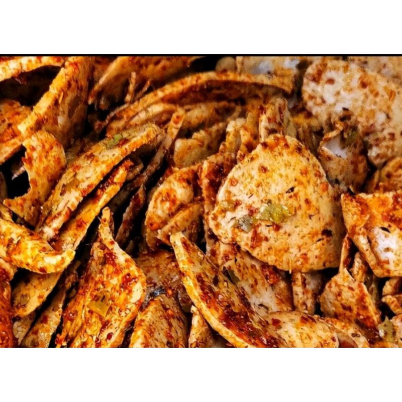 

Basreng Bulat Ikan Pedes Daun Jeruk