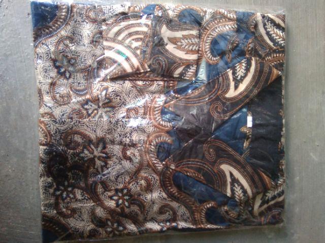 Kemeja Batik Pria Lengan Panjang Size M L Xl Xxl Bswart Batik Hrb026 Kenango Panjang Padi