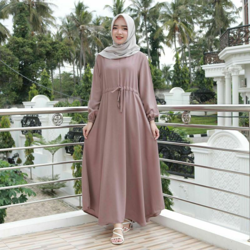 LILAC MAXI DRESS BIG SIZE