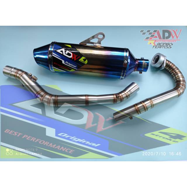 Knalpot racing original ADW racing klx250 crf250