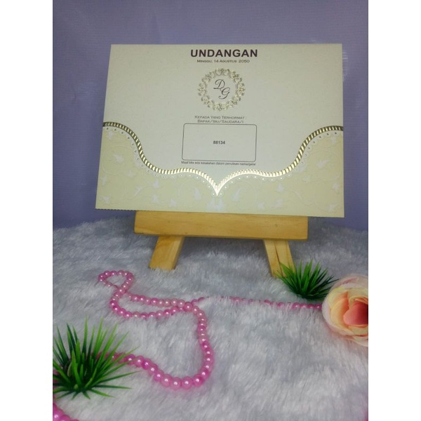 undangan pernikahan hardcover murah Erba 88134