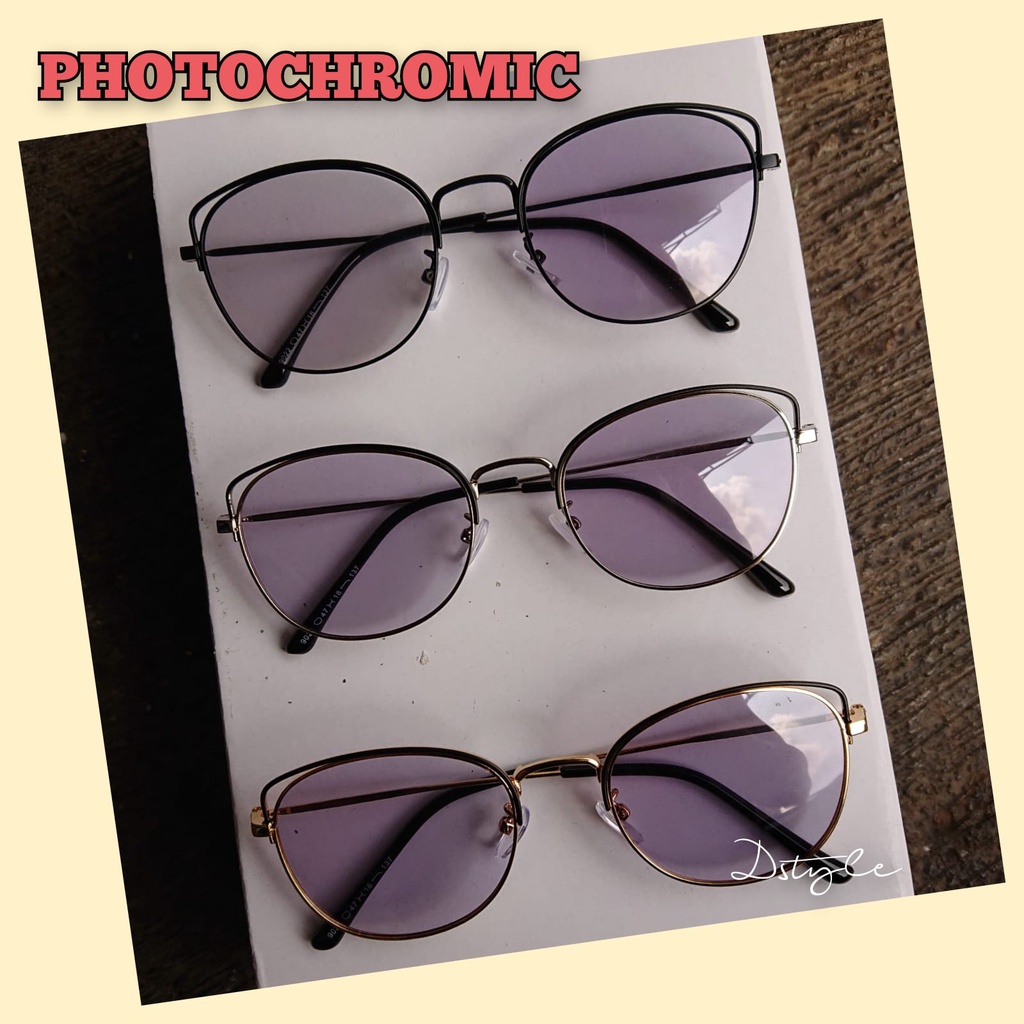 LENSA PHOTOCROMIC FRAME NEW STYLE BERUBAH WARNA TERBARU