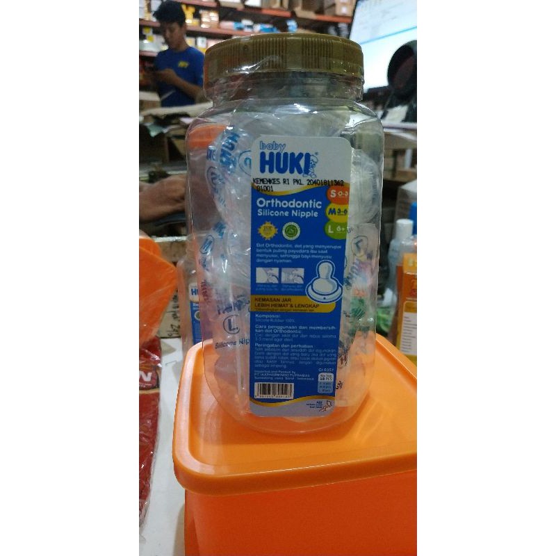 Huki orthodontic jar(dot gepeng)