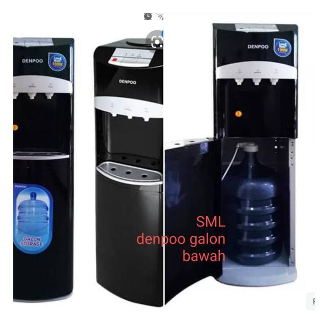 DENPOO DISPENSER GALON BAWAH DDDB 29 PANAS DINGIN LOW WATT MURAH