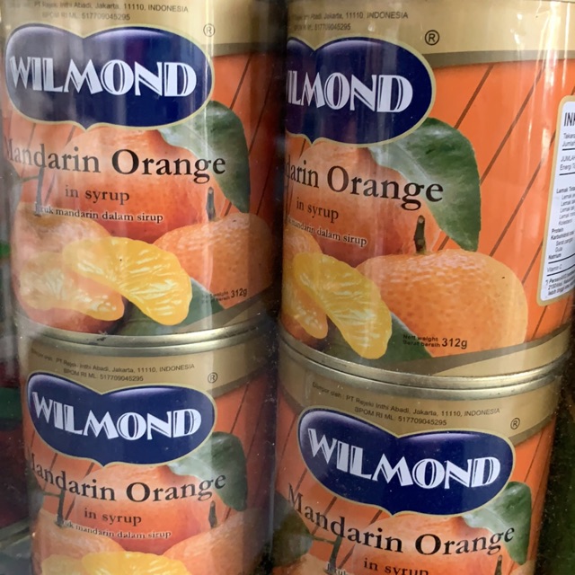 

Wilmond mandarin 312gr jeruk