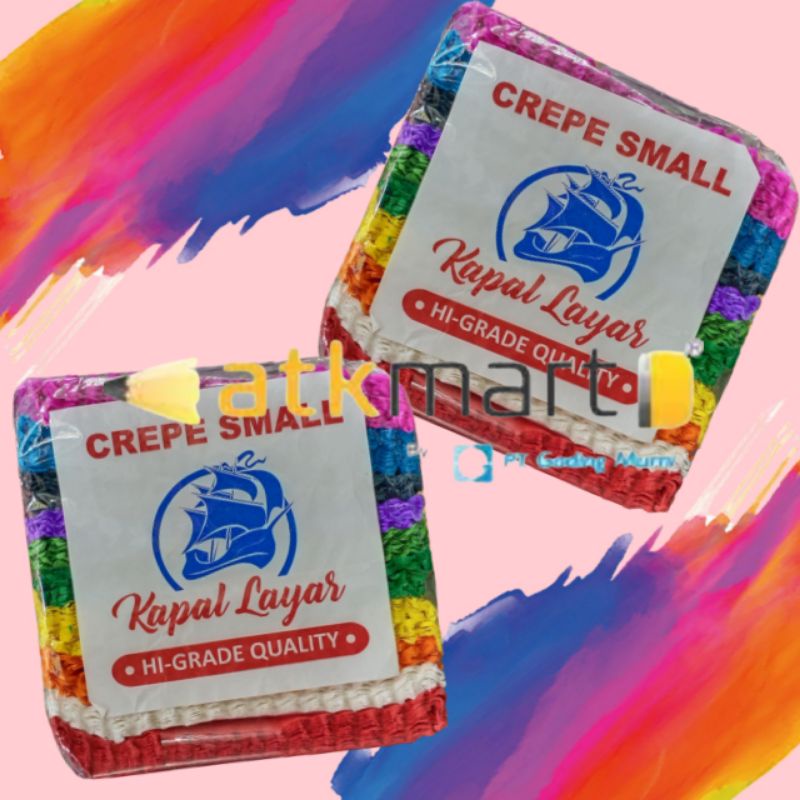 

KERTAS KREP POTONG KOTAK