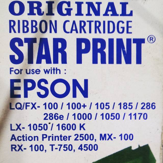 Ribbon catridge Star Print Epson LQ 1050 1170