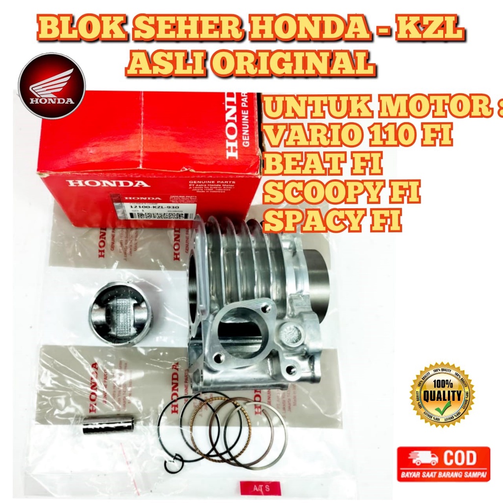 BLOK SEHER HONDA KZL VARIO 110 STATER KASAR BEAT FI SCOOPY FI VARIO 110 FI SPACY FI BLOCK SEHER