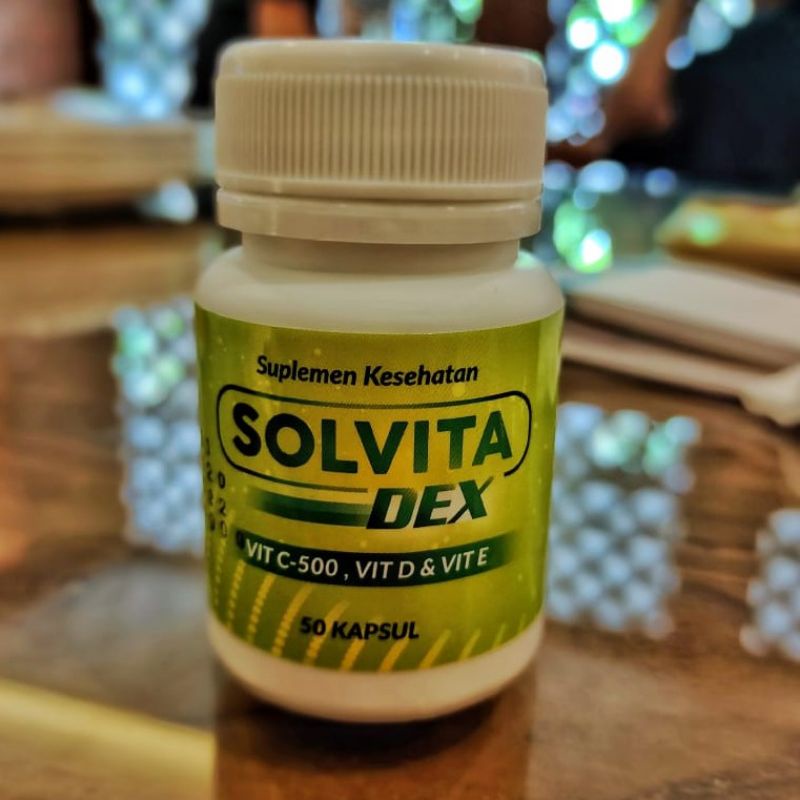 SOLVITA Dex Vitamin C 500 mg Vitamin D3 400 IU Vitamin E 50 mg