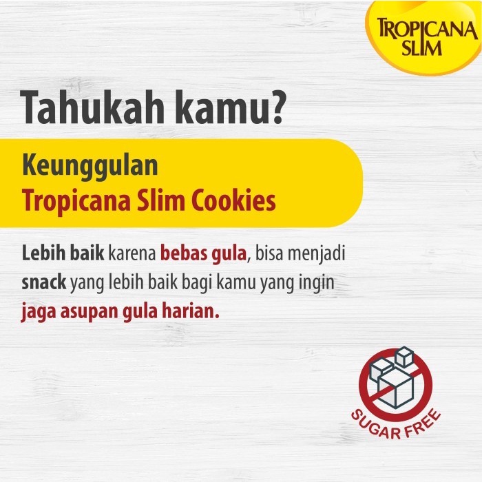 

KERING-KUE- TWIN PACK: TROPICANA SLIM KOREAN GOGUMA COOKIES (5 SCH) - SUGAR FREE -KUE-KERING.