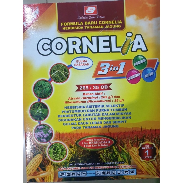 CORNELIA 1 LTR HERBISIDA SELEKTIF JAGUNG 3 IN 1