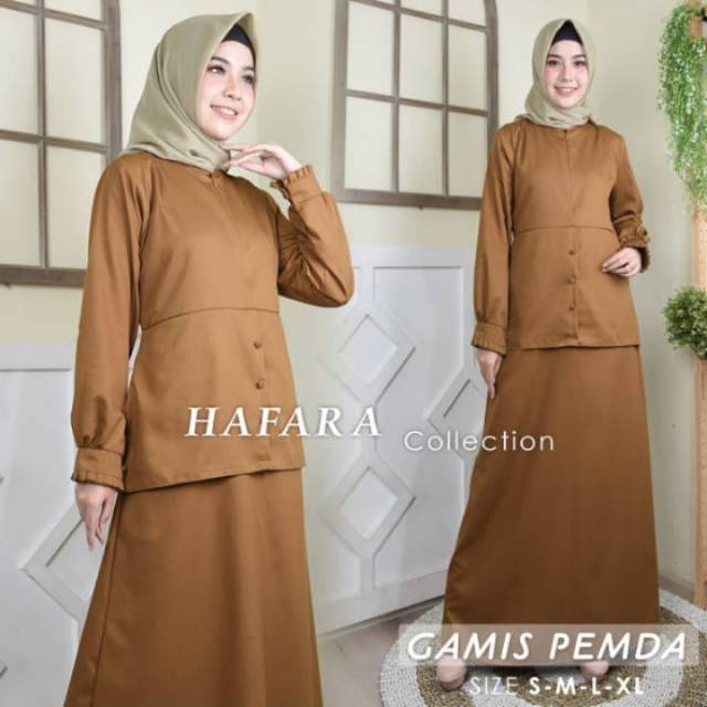 Gamis pemda semi rok