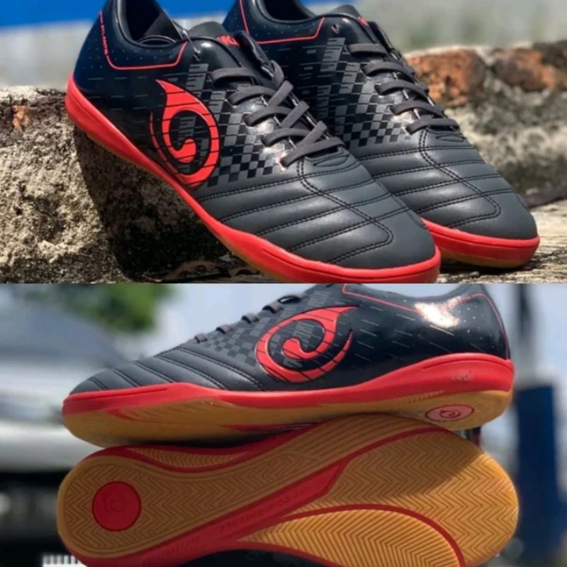Sepatu futsal Enkai Original Atlantis in dark grey new arrival 2022