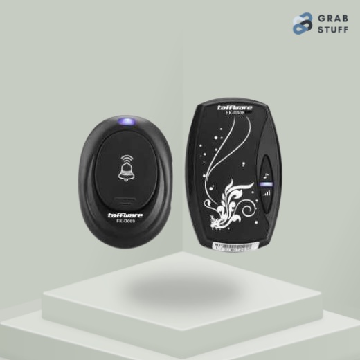 Alarm Pintu Wireless Waterproof dengan EU Plug / Bell Rumah Wireless Waterproof Baterai Bel Rumah Murah Berkualitas / Bel Pintu Rumah Tanpa Kabel Murah Ting Tung Energi Baterai Anti Air Apartemen Bell / Alarm Bel Pintu Bel Pagar Rumah Pencet Bunyi Keras