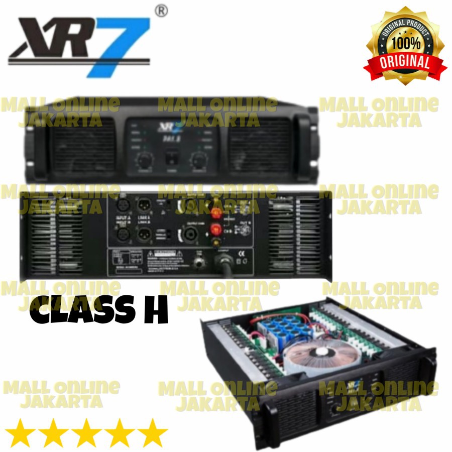 Power Ampli Xr7 Pa 1.8 Class H Power audio karaoke Pa1.8 Profesional