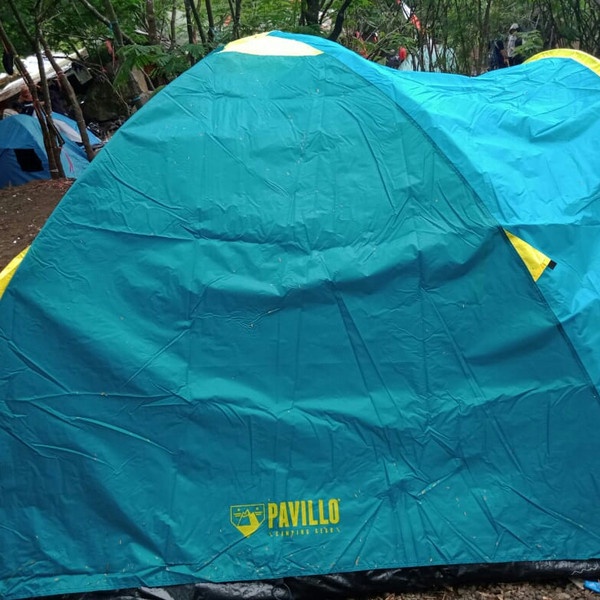TENDA CAMPING BESTWAY 68091 PAVILLO ACTEVERIDGE 4 TENT DOUBLE LAYER bisa gojek grab