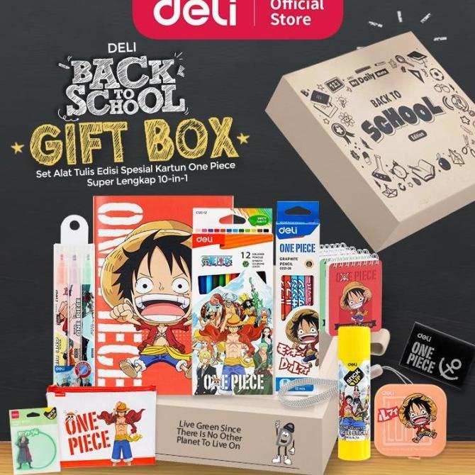 

[Deli Back to School GIFT BOX] Set Alat Tulis Edisi Spesial Kartun One